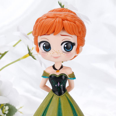 優質迪士尼公主周邊艾莎白雪阿拉丁花木蘭手辦模型蛋糕裝飾擺件