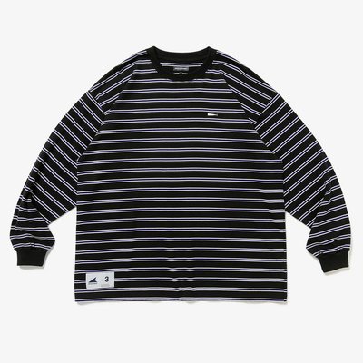 限定数のみ！ 23ss DESCENDANT HORIZONTAL STRIPE LS TET