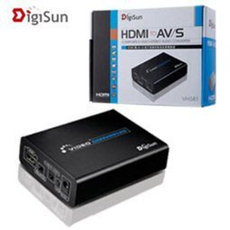 喬格電腦 DigiSun VH581 HDMI轉AV/S端子高解析影音訊號轉換器