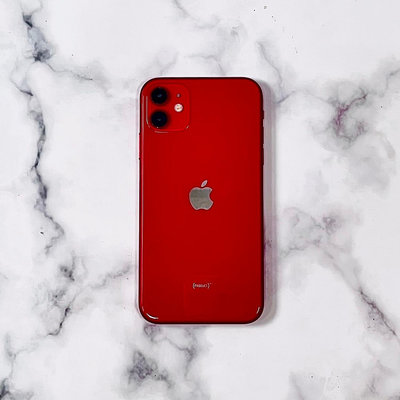 IPhone11/128GB 二手9成新 番茄紅 幾乎無損傷 無任何配件 附黑色保護殼