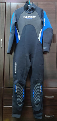 (請務必詳看內容)全新現貨CRESSI MOREA 3MM防寒衣 適用水肺潛水 自潛 衝浪 L號 歡迎試穿