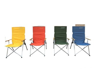 GoSport DISCO三段式躺椅，91808福利品，3段椅大川椅，鋁合金，專利骨架不潰縮，三段椅多段，導演椅