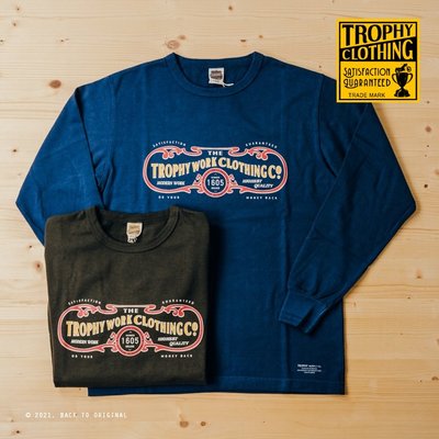 BTO 日本【Trophy Clothing】15TH週年紀念LOGO長袖T恤