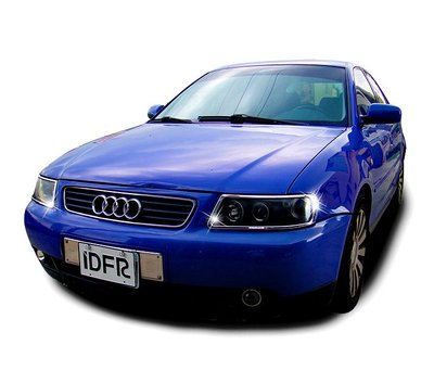 圓夢工廠 Audi 奧迪 A3 1996~2003 改裝 鍍鉻銀 車燈框飾貼 前燈框 頭燈框 後燈框 尾燈框