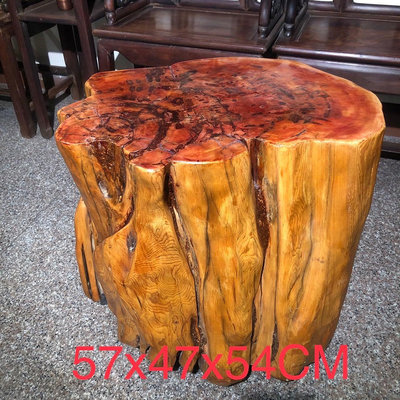 台灣檜木 原木桌