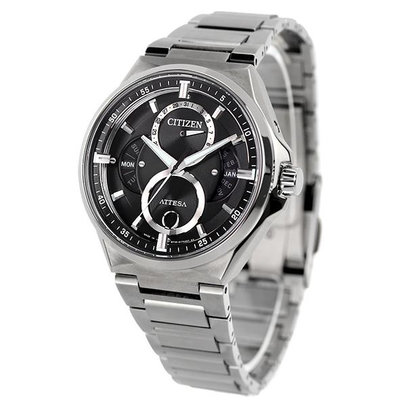 預購 CITIZEN BU0060-68E 星辰錶 手錶 42mm ATTESA 光動能 黑色面盤 鈦金屬錶帶 男錶女錶