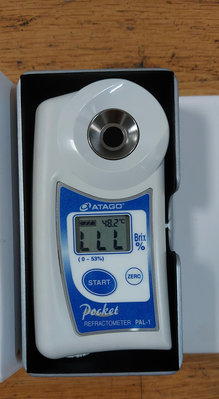 二手日本ATAGO PAL-1糖度計甜度計口袋型數位式