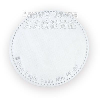 (安全衛生)藍鷹牌超細纖維防塵片PF-80_100%台灣製符合NIOSH N95標準_美規零售區