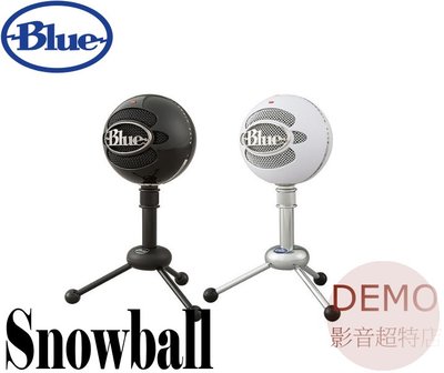 ㊑DEMO影音超特店㍿美國Blue Snowball USB麥克風 YouTube / 動畫投稿 /PC聲音收錄