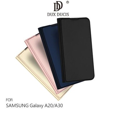 【愛瘋潮】免運 DUX DUCIS SAMSUNG Galaxy A20/A30 SKIN Pro 皮套 支架 鏡頭保護