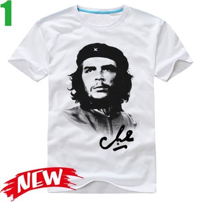 【切‧格瓦拉 Che Guevara】短袖人物T恤(5種顏色 男.女版皆有) 任選4件以上每件400元免運費!【賣場一】