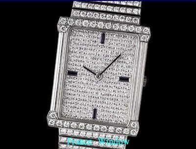 法國櫥窗patek philippe百達翡麗滿天星鑽石手表