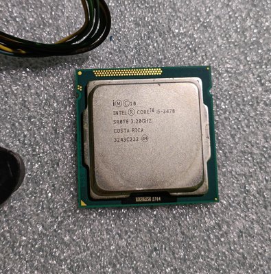 Intel® Core™ i5-3470 處理器6M 快取記憶體，最高 3.60 GHz渦輪加速功能 3.2Ghz Turbo至 3.6Ghz 附原廠銅底散熱器