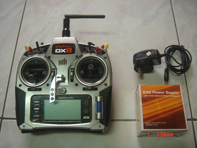 (大樹的家):SPEKTRUM DX8 遙控器DSM2/ DSMX(不含接收)大特價