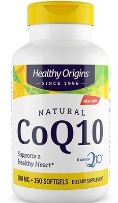 現貨  輔酶Q10 CoQ10 100mg150粒 美國原裝 Healthy Origins