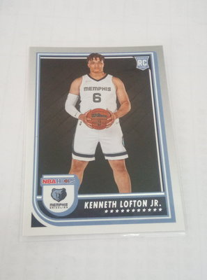 2022-23 NBA Hoops Rookies Base Purple #271 Kenneth Lofton Jr.