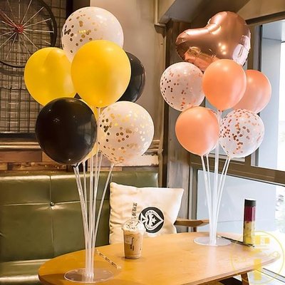 下殺 氣球桌飄底座野餐氣球樹托托桿氣球托氣球架支架立柱生日布置裝飾