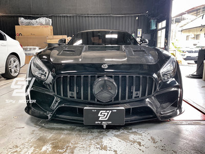 【SPY MOTOR】Benz C190 AMG GT S IMP樣式半碳纖維前保桿