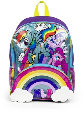 現貨 美國帶回 My Little Pony Rainbow Magic 彩虹小馬 孩童雙肩後背包包 旅行袋 書包
