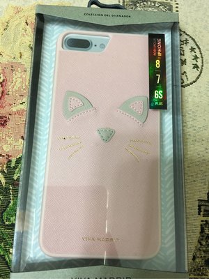 全新 VIVA皮革iphone法斗兔子手機殼 8/7/6S PLUS $180