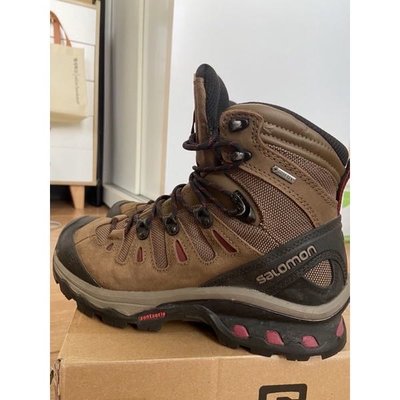 Salomon Quest 4D 3 Goretex GTX  防水高筒登山鞋 重裝推薦 健行 登山 戶外 大地色系女生