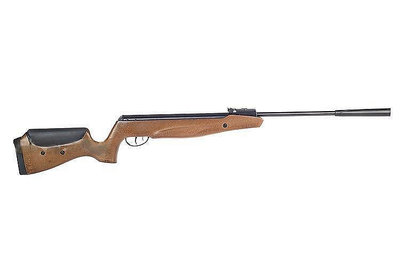 （SHOOTER武器補給）B23-4 實木中折5.5mm .22喇叭彈空氣折槍～免運、可分期