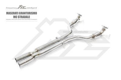 【YGAUTO】FI Maserati  GranTurismo MC Stradale 雙出尾飾管 中尾段閥門排氣管