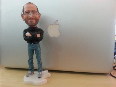 蘋果創辦人賈伯斯公仔（Steve Jobs) iphone ipad