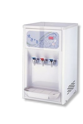 【富潔淨水、餐飲設備】HM-6991桌上型冰溫熱三溫飲水機~配三道淨水器