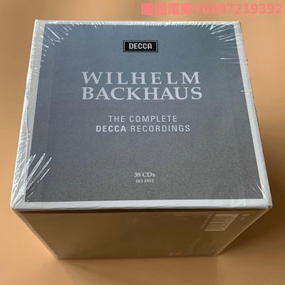 圖圖電商-DEECA錄音 巴克豪斯 Wilhelm Backhaus 鋼琴大師一生的大全集38CD