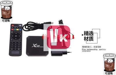 X96電視盒1G8GX96 mini安卓電視盒機頂盒Android tv box S905W網絡高