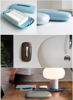 日本 創意 石頭造型Muji極簡IKEA橢圓形 亮面 防水 丹麥gj面紙盒 抽取式衛生紙Zara紅點設計獎B&amp;B北歐
