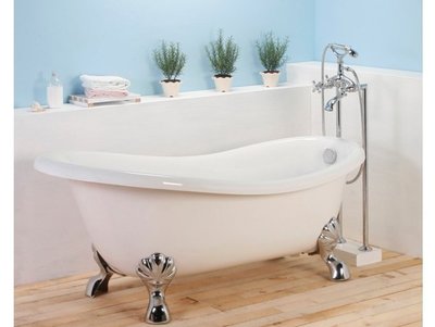 《101衛浴精品》100%台灣製 160cm 雙層 高亮度壓克力 古典浴缸 獨立浴缸【免運費搬上樓】