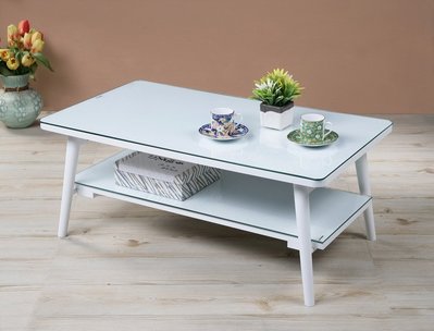 ＊綠屋家具館＊【TA9536-2G】可摺式橡木餐桌、和室桌、茶几桌(含桌面及層板強化玻璃)