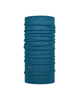 【BUFF】BF113010-742 霧灰藍 西班牙《舒適》美麗諾羊毛頭巾 素面素色保暖魔術頭巾 merino wool