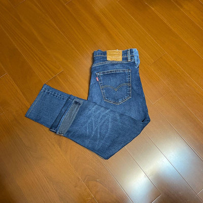 （Size 32/34) Levi’s 502彈性修身中腰牛仔褲 （3M36）