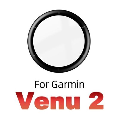 10片裝 適用於佳明Garmin Venu 2/2S手錶熒幕貼膜 Garmin Lily曲面全屏貼膜SQ PMMA保護膜