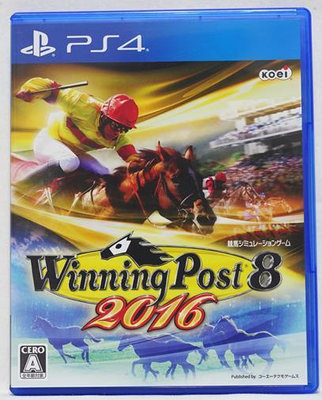 PS4 賽馬大亨 8 2016 日文字幕 日語語音 Winning Post 8 2016 日版