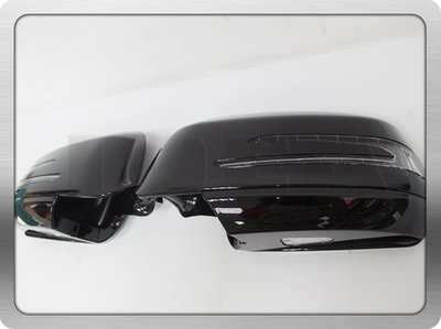 泰山美研社 D1674 BENZ W204 C300 AMG箭矢 後視鏡 LED方向燈蓋組超亮照地燈