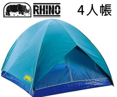 【樂活登山露營】台灣製造 犀牛 A-150 四人掛鉤蒙古包 帳篷 睡帳 4人帳 露營 RHINO
