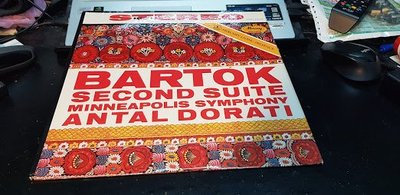 售Mercury BARTOK: SECOND SUITE DORATI黑膠 LP，FR1 首版