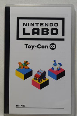 SWITCH NINTENDO LABO Toy-Con 03