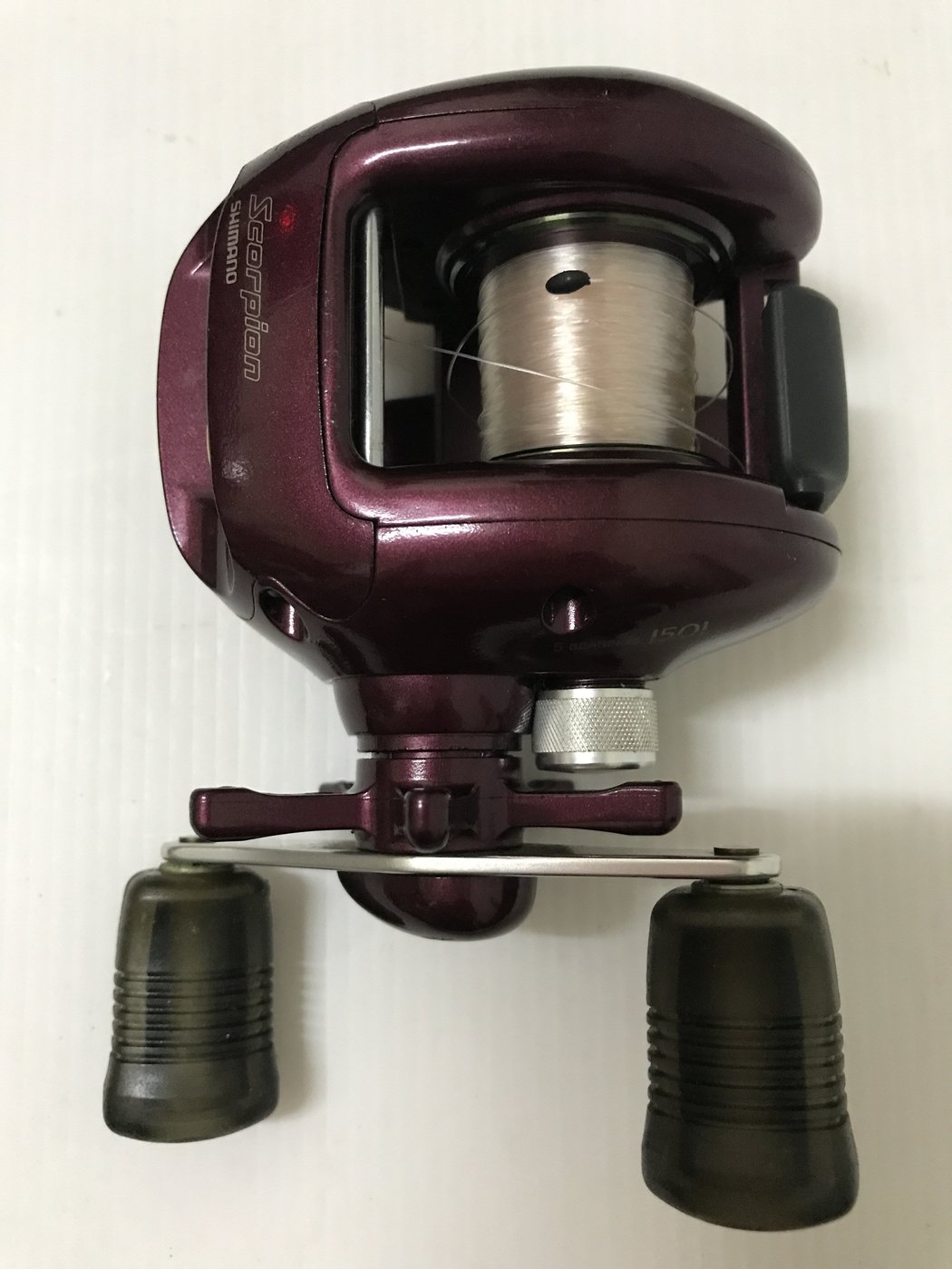 SHIMANO SCORPION 1501 左巻き兩軸式捲線器、小烏龜| Yahoo奇摩拍賣