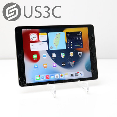 【US3C-桃園春日店】【一元起標】 Apple iPad 7 32G WiFi 黑 Retina顯示器 10.2吋 支援Apple Pencil 1 二手平板