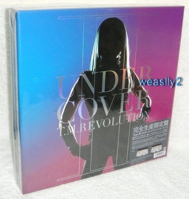 (T.M.R) 西川貴教T.M.Revolution-UNDER:COVER 2 (日版初回2 CD限定盤B+特製女內褲B款) 全新