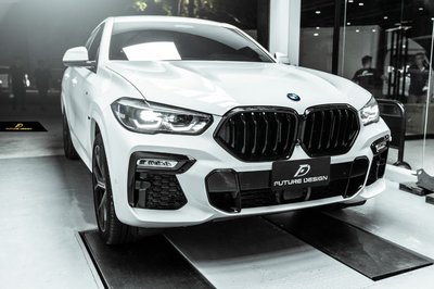 【政銓企業有限公司】BMW G06 X6 X6 單線 M Performance全亮黑 水箱罩 鼻頭 現貨  免費安裝