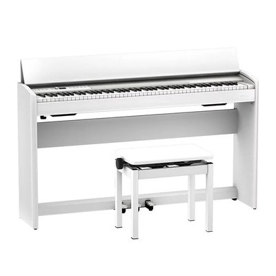 Roland F701 電鋼琴 / 掀蓋式 白色 附原廠琴架 踏板 原廠琴椅 F701 台灣樂蘭公司貨