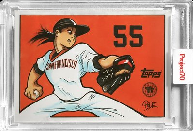 Topps Project70® Card 537 - 1955 Tim Lincecum by Toy Tokyo