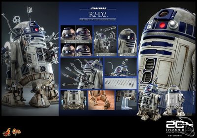 金錢貓雜貨 全新 Hot Toys MMS651 1/6 星際大戰二部曲 複製人全面進攻 R2-D2
