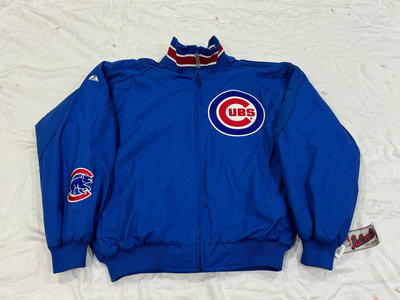 MLB Majestic Chicago Cubs 大聯盟 芝加哥 小熊隊 球員版 Pro 實戰 電繡 棒球外套